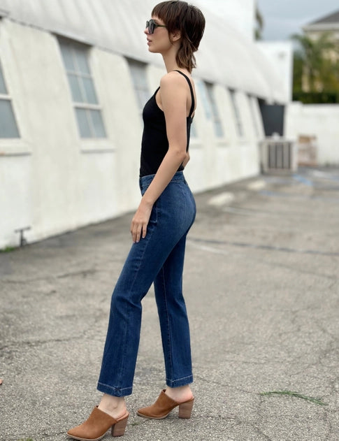 Honey Denim Flares