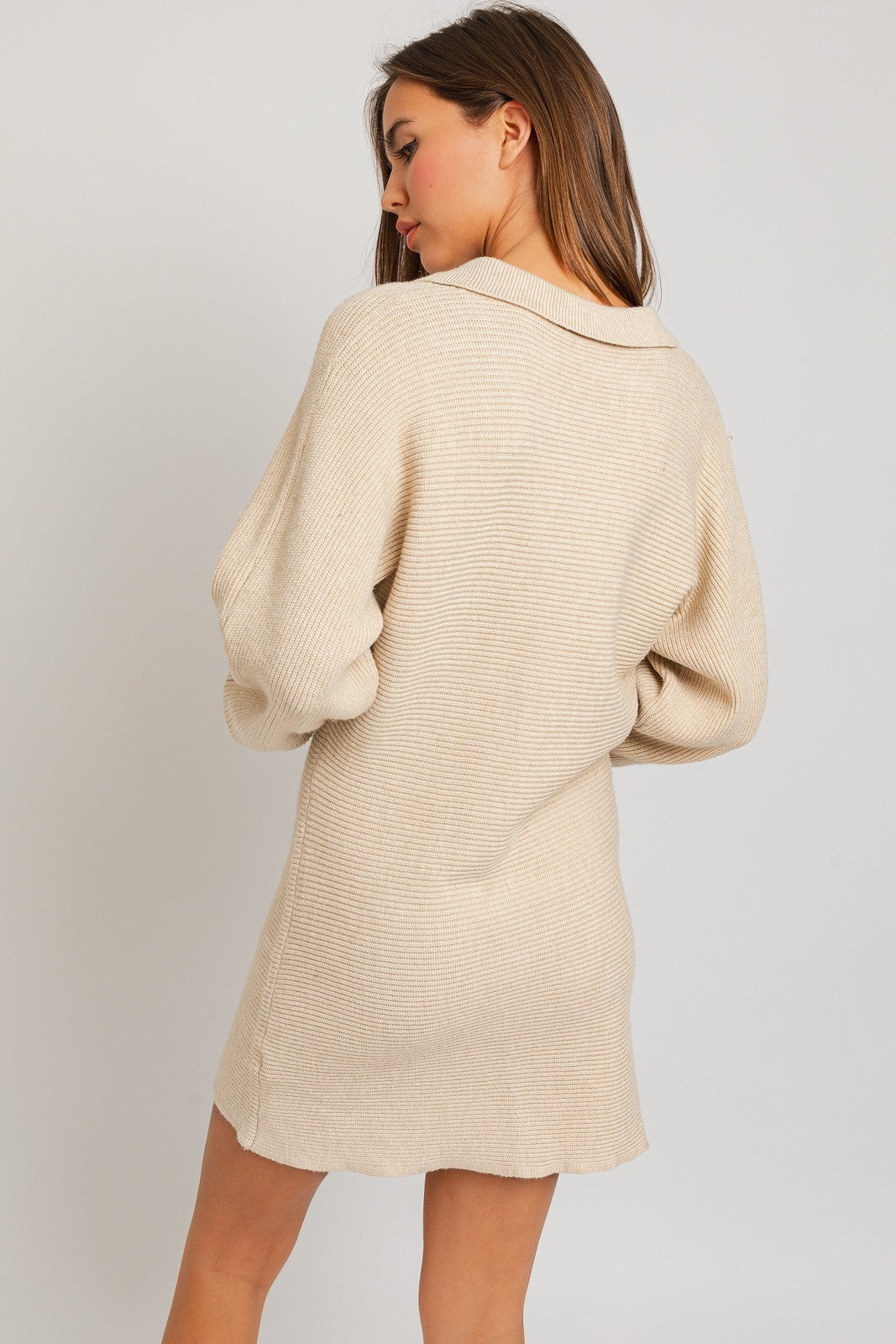 Collared Sweater Dress