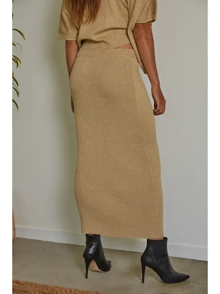 Addie Pencil Midi Skirt