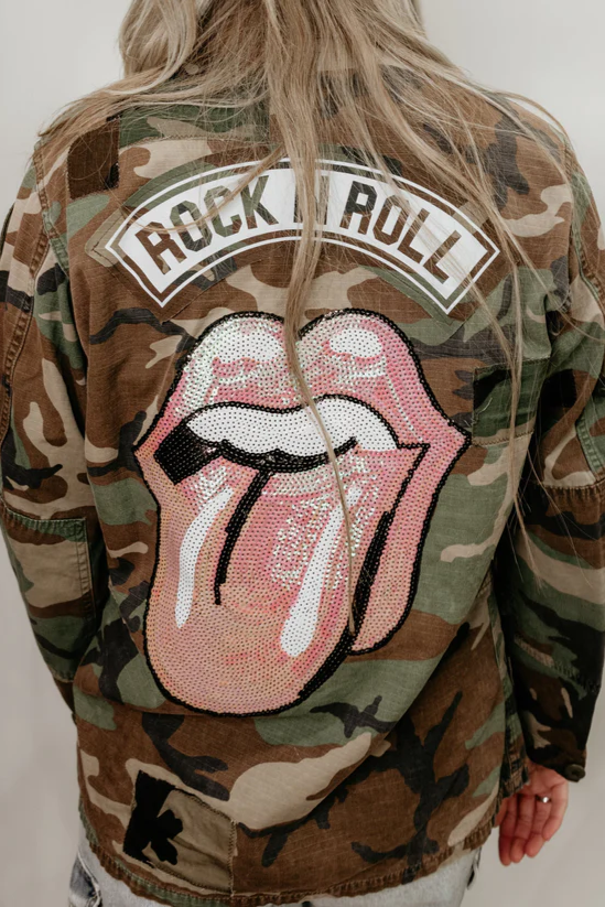 Rock N Roll Camo Jacket