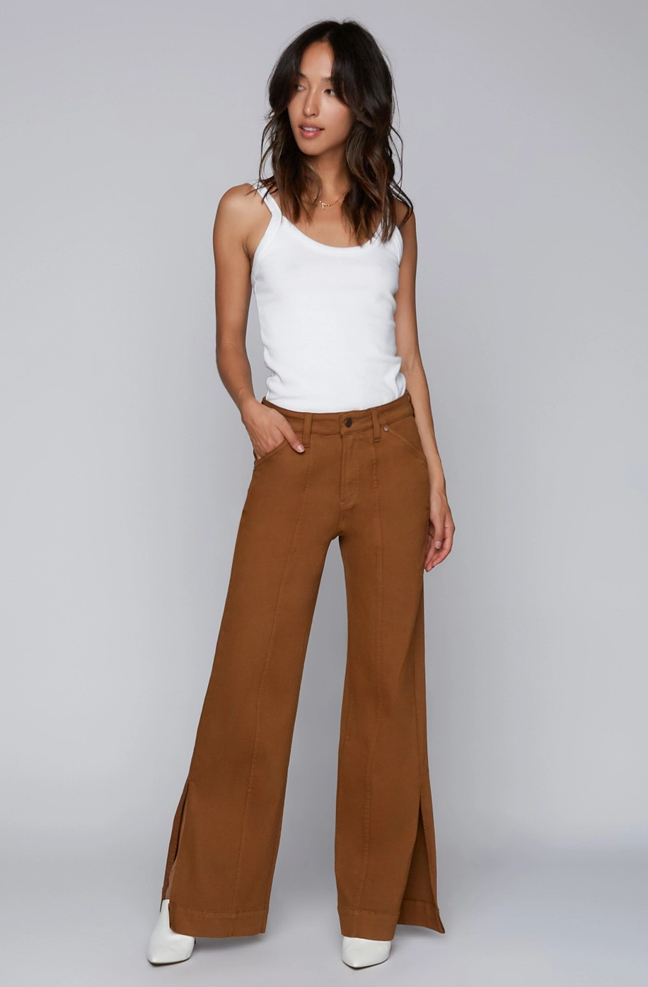 Tell Me Relaxed Wide Leg Jean