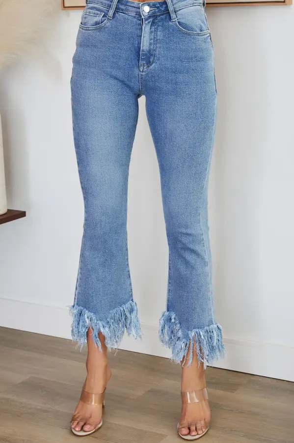 Mickee Fringe Denim