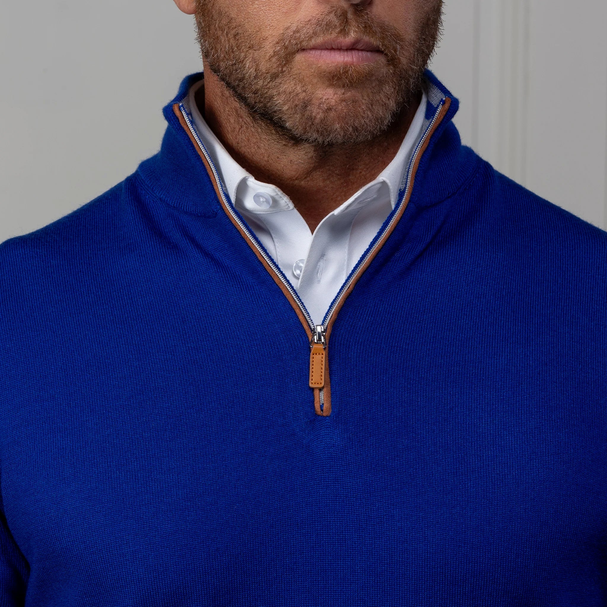 Cashmere Quarter Zip