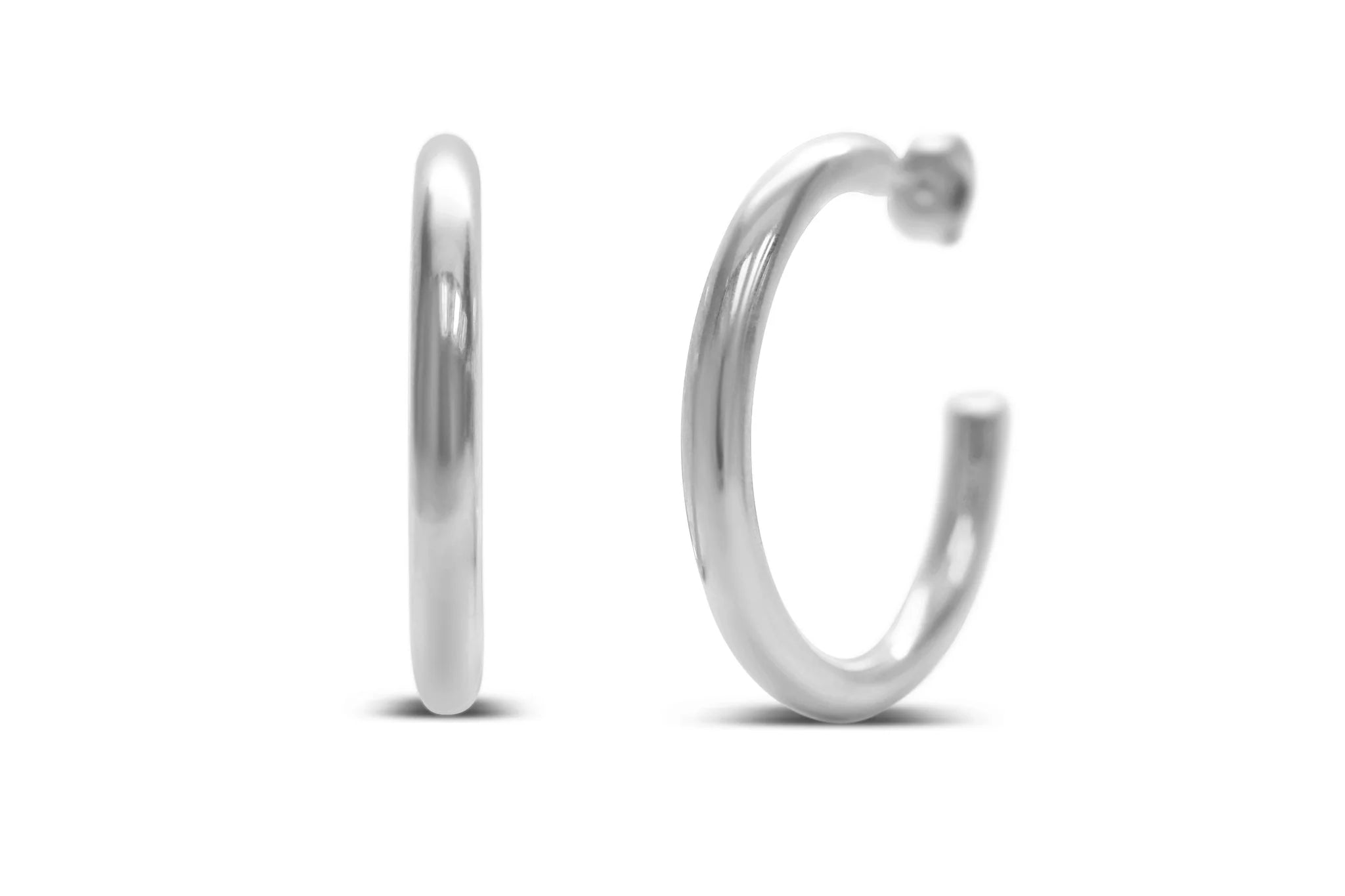 Weightless Hoop Earring-Steel 20mm/25mm/35mm