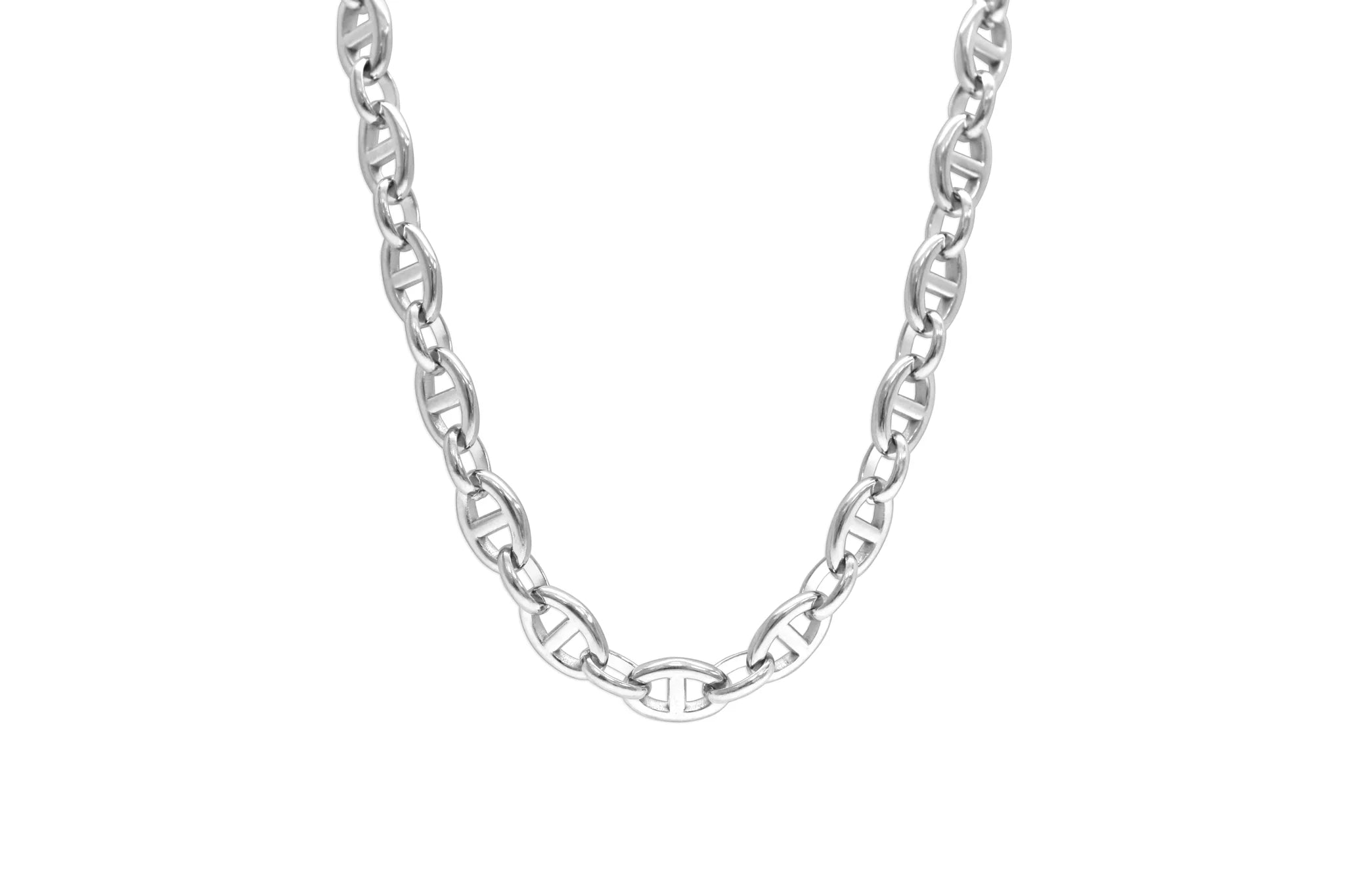 Mariner Chain Necklace-Steel