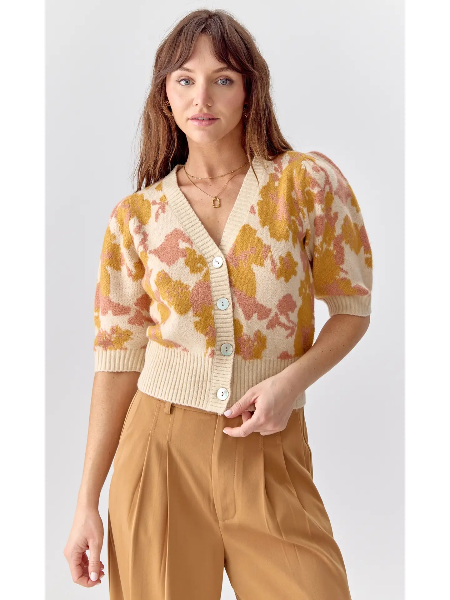 Inez Short Cardigan