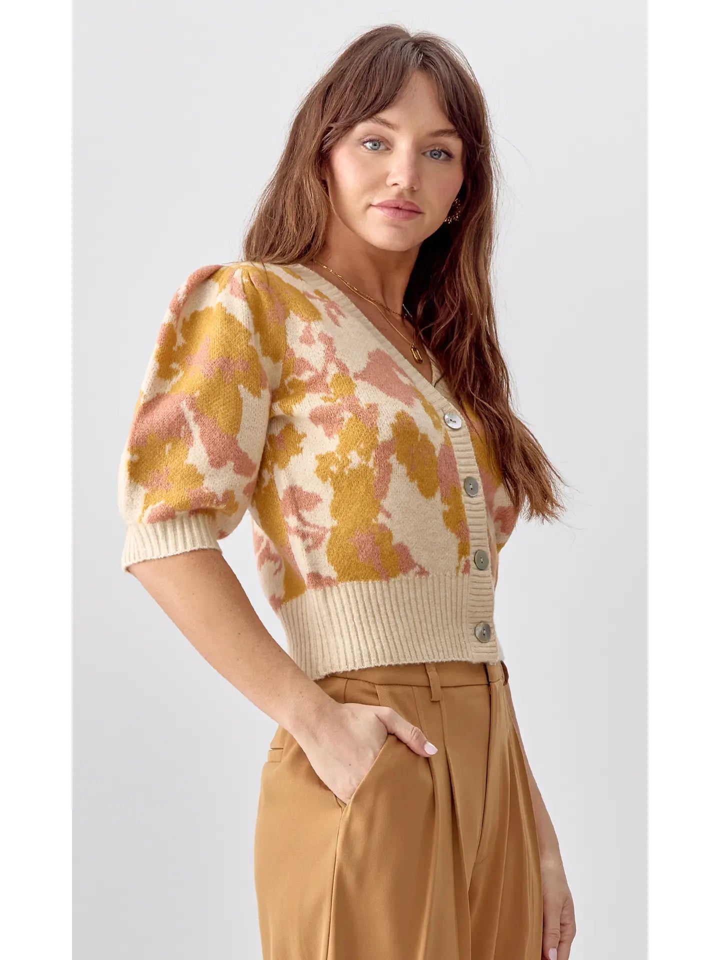 Inez Short Cardigan