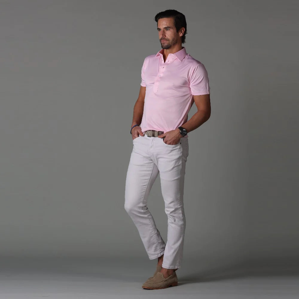 Cutaway Pink Polo