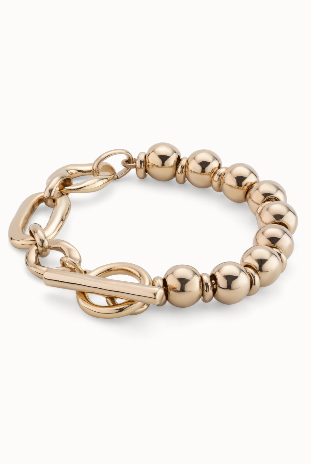 UNOde50 - Gold Cheerful Bracelet