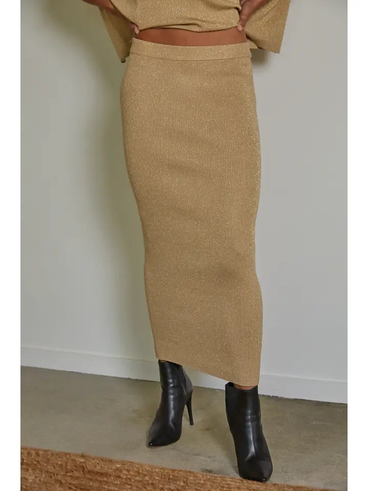 Addie Pencil Midi Skirt