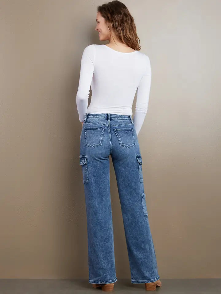 Denim Cargo Pant