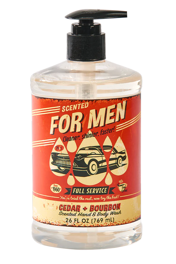 Men's Cedar Bourbon Hand + Body Wash