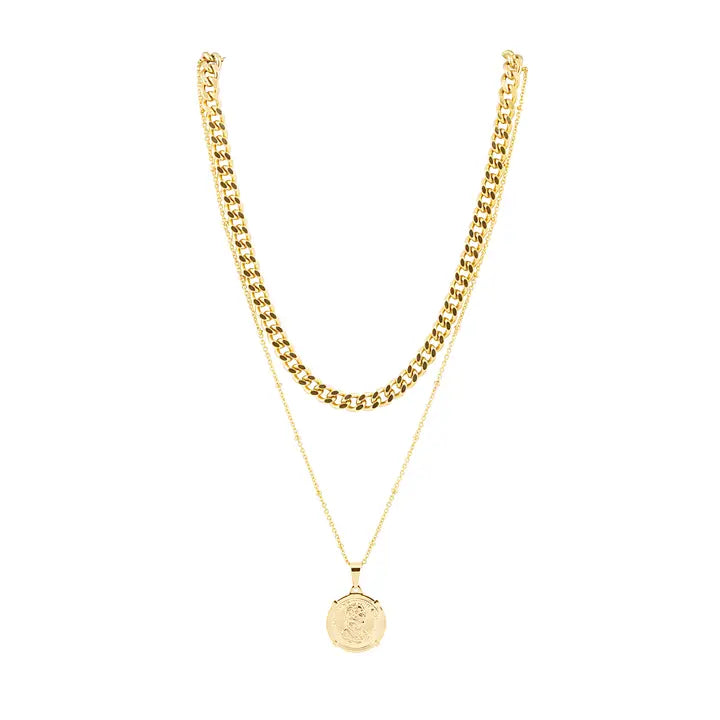 Edina Coin Necklace