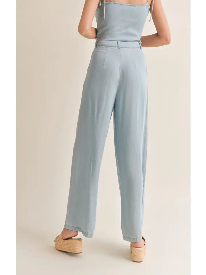 Soft Breeze Chambray Pant