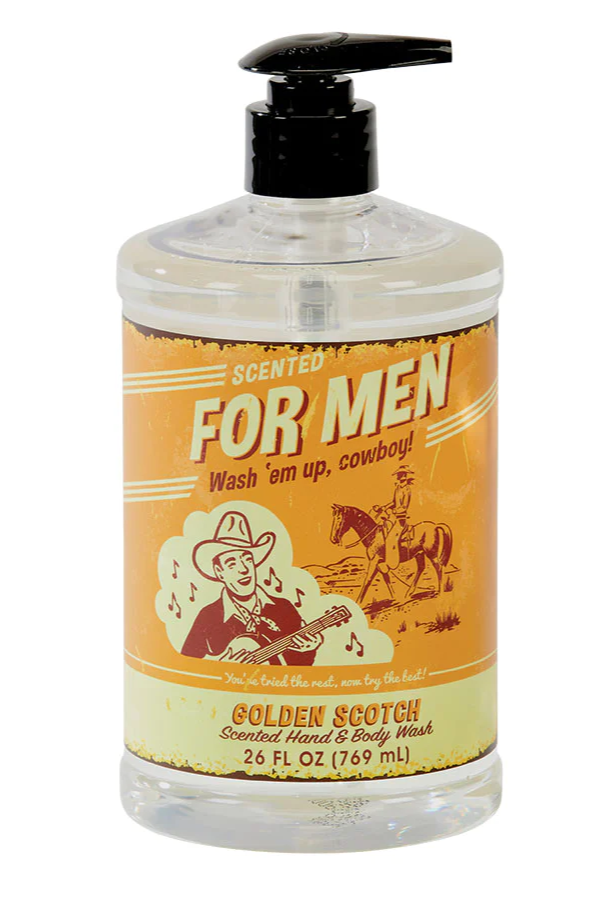 Men's Golden Scotch Hand + Body Wash