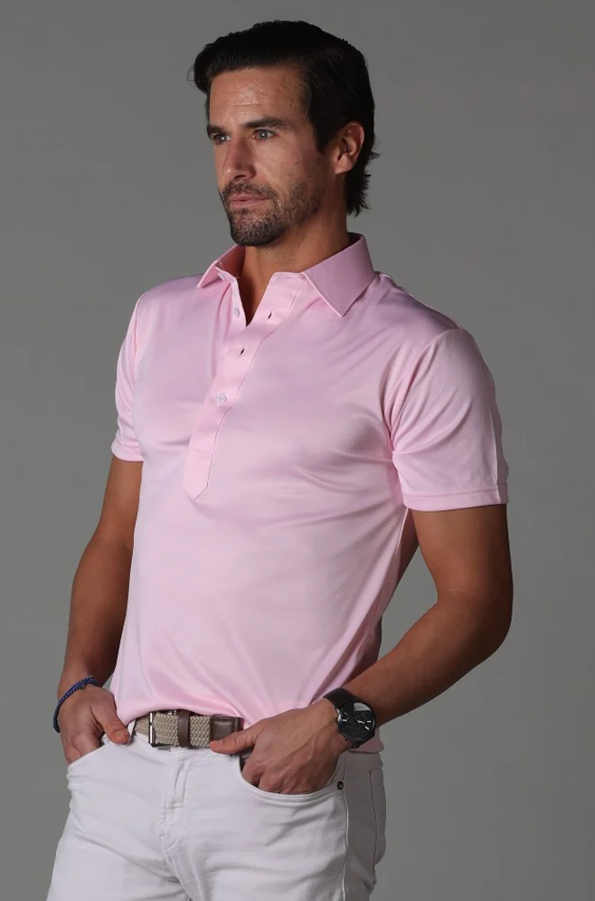 Cutaway Pink Polo