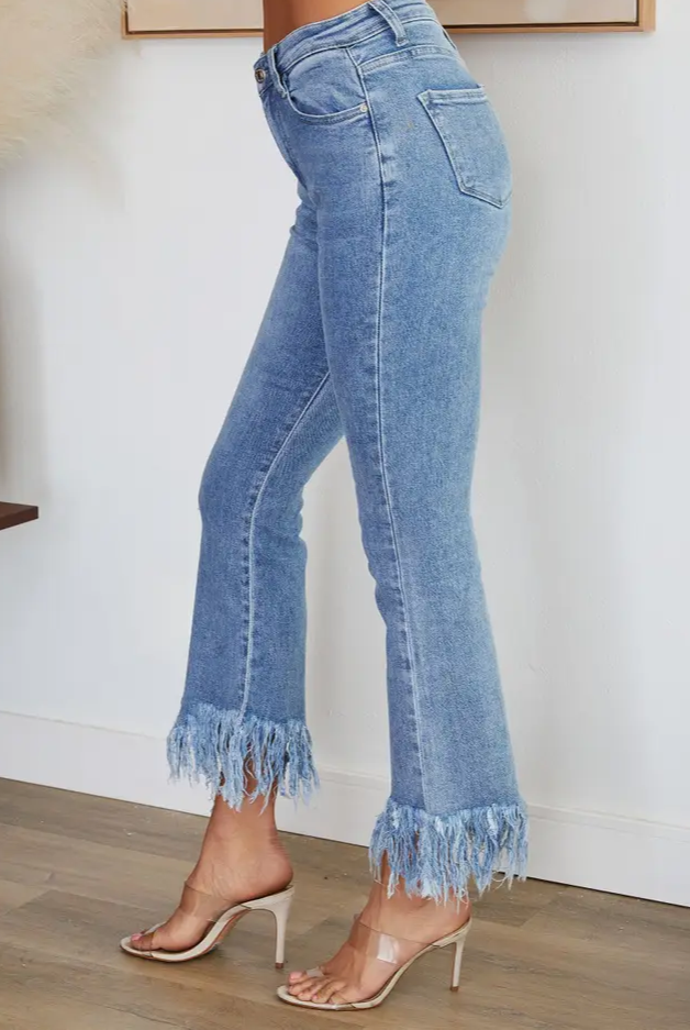 Mickee Fringe Denim