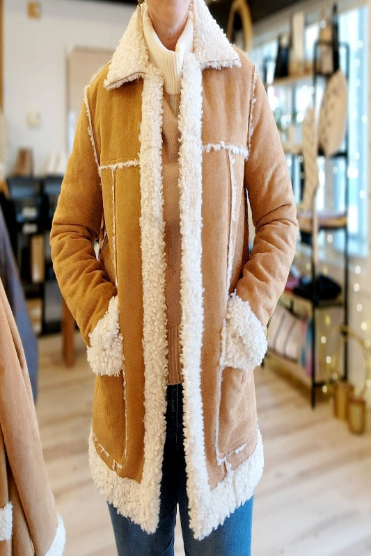 Big Star Mustang Coat in Camel