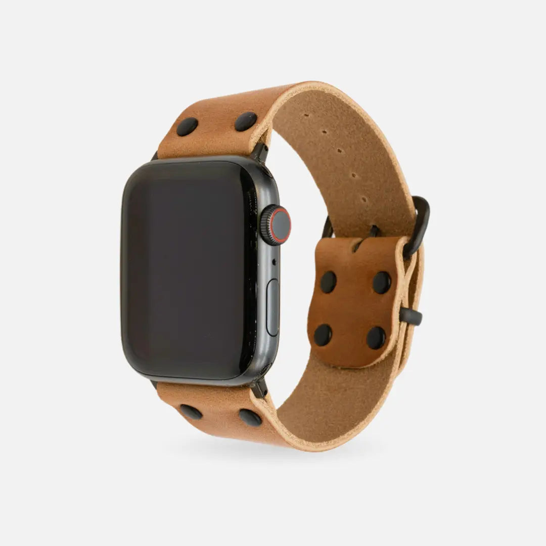 Men's Apple Leather Watch Bands